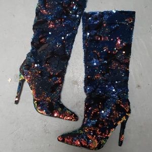 Mermaid Sequence Boots